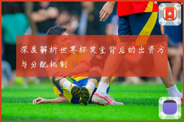 深度解析世界杯奖金背后的出资方与分配机制