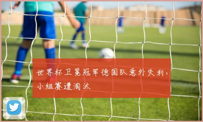 世界杯卫冕冠军德国队意外失利,小组赛遭淘汰